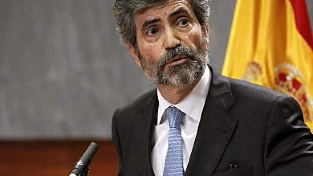 El presidente del TS y del CGPJ, Carlos Lesmes