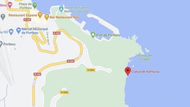 Ubicación en la que ha sido localizado el cadáver / MAPS