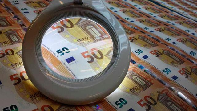 Folio de billetes de 50 euros / BCE