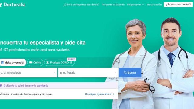 La plataforma de salud online Doctoralia / DOCTORALIA