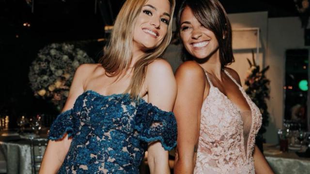 Elena Galera y Antonella Roccuzzo