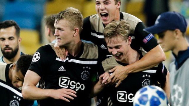 De Ligt y De Jong en el centro de la imagen / INSTAGRAM