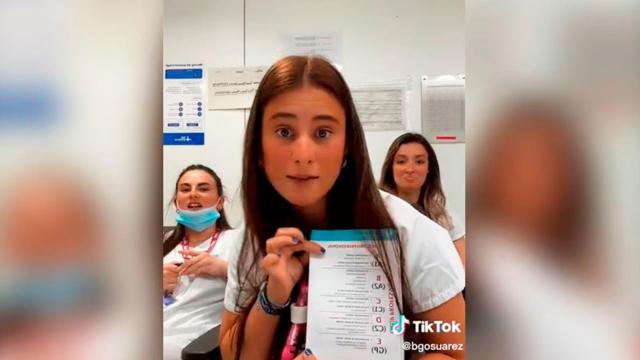 La enfermera del Hospital Vall d'Hebron de Barcelona que se quejó del nivel C1 de catalán / Cedida