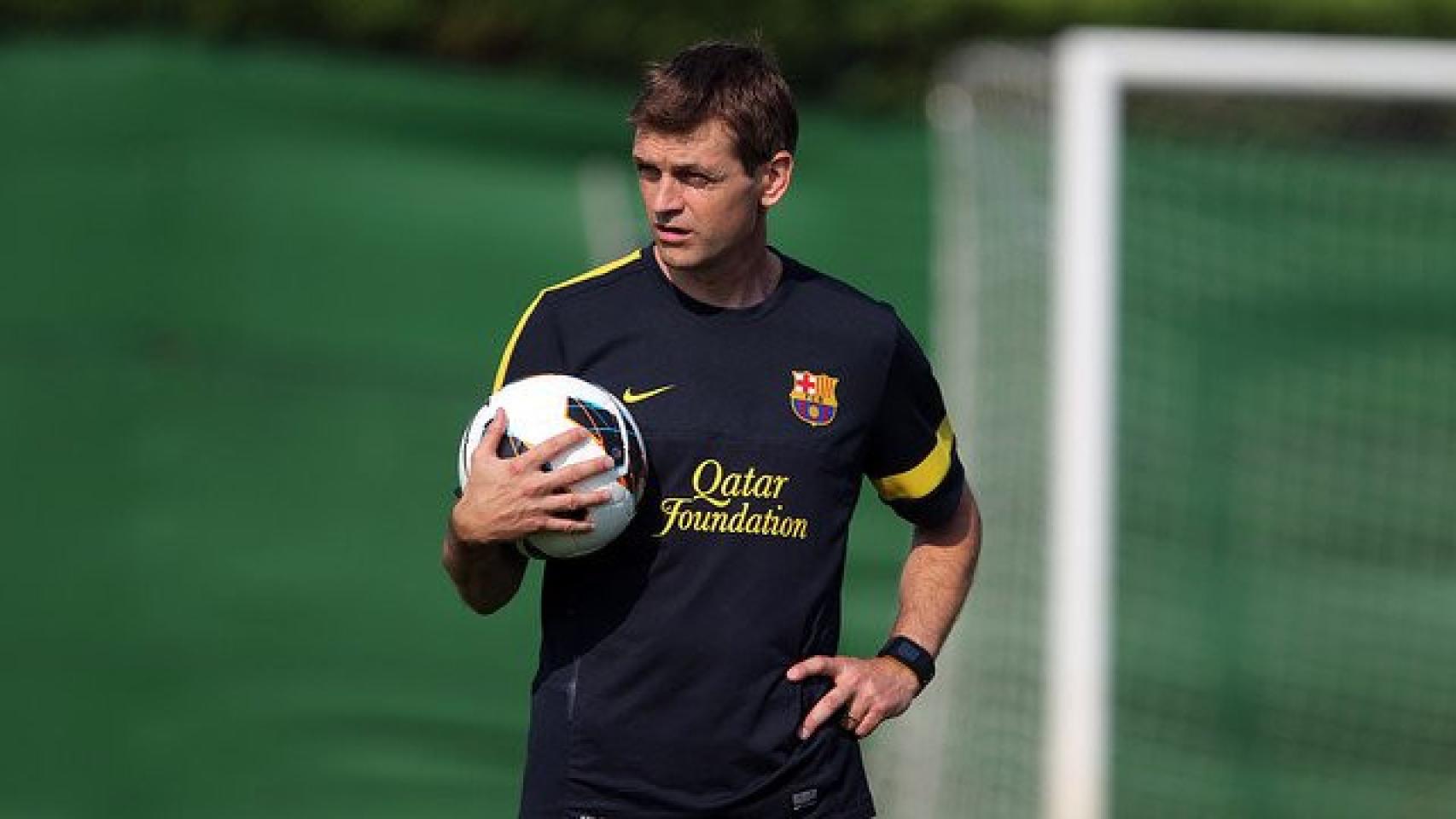 El ex entrenador del FC Barcelona Tito Vilanova