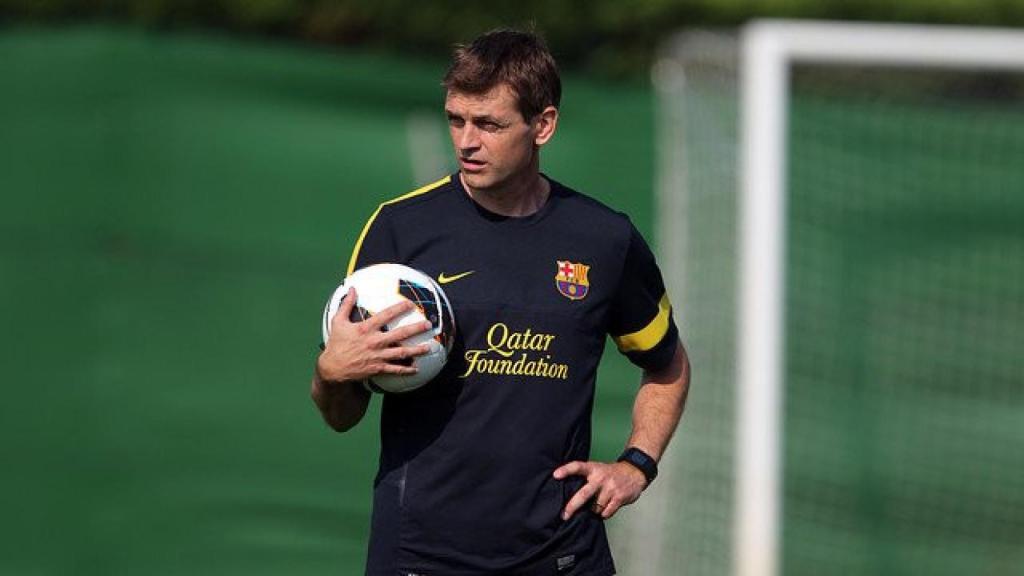 El ex entrenador del FC Barcelona Tito Vilanova