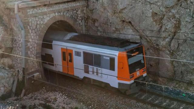 Imagen de archivo de un tren, como al que embistió un mercancías sin frenos en Vila-seca  / Cedida