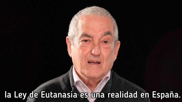 Un solicitante de la Ley de Eutanasia, en el vídeo que han realizado diversas familias para celebrar que ha entrado en vigor / EP