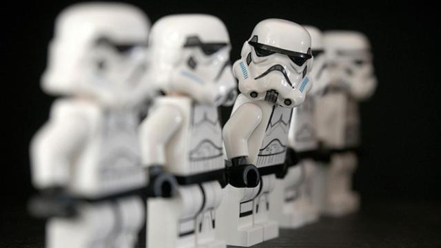 Soldados de asalto de 'Star Wars' en versión Lego