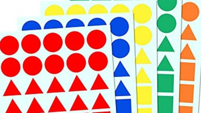 'Gomets', también llamados pegatinas /AMAZON