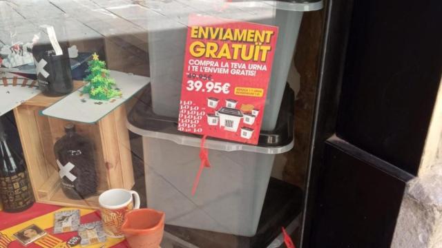 Las urnas del 1-O, de saldo navideño / CEDIDA