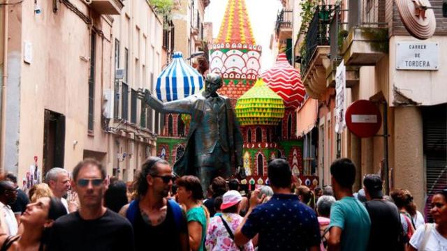 Imagen de las Fiestas de Gràcia de Barcelona, cuyo concurso de vigilancia se repetirá / CG