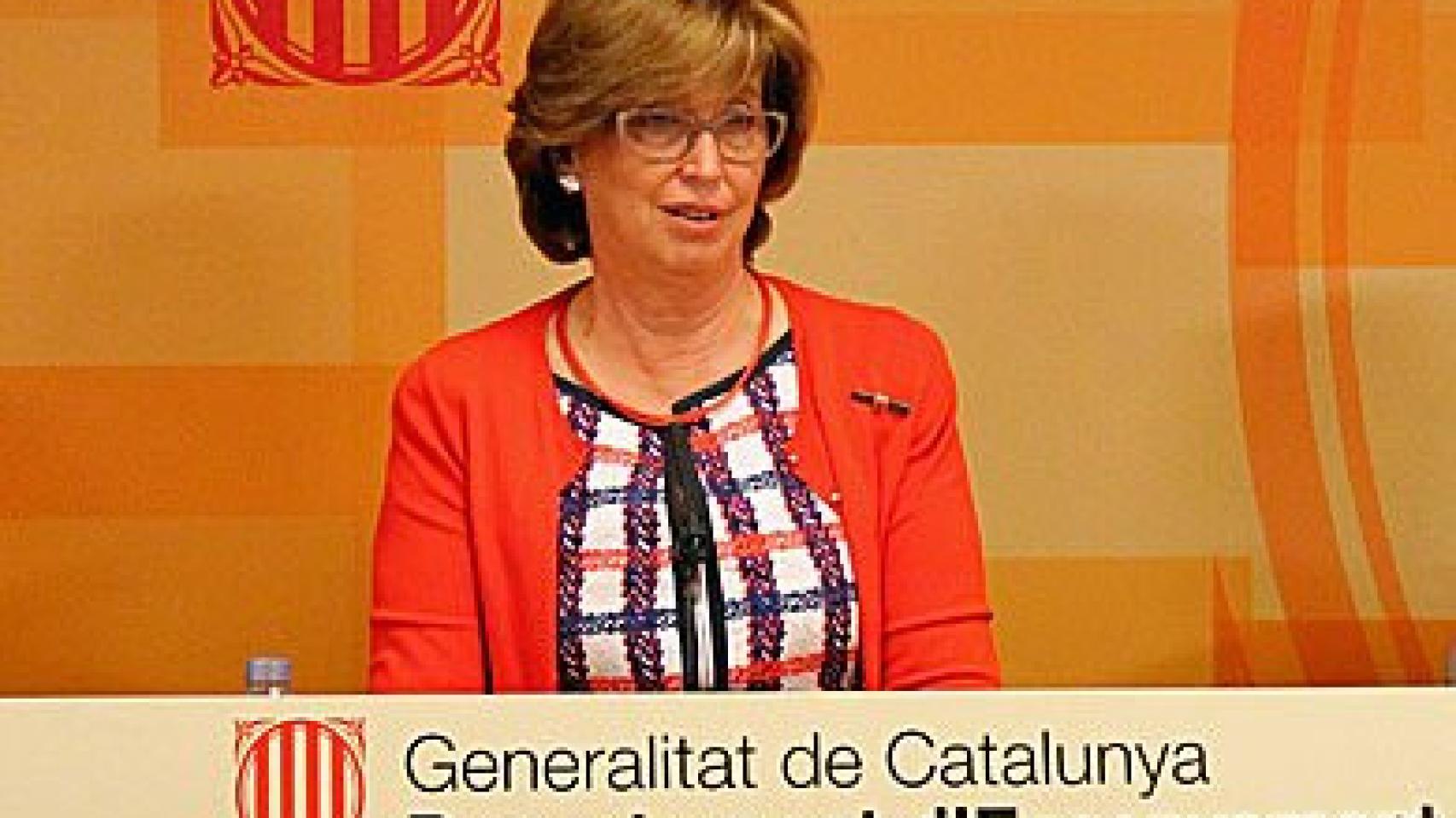 La consejera de Enseñanza de la Generalidad, Irene Rigau