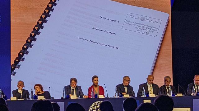 Rueda de prensa sobre los finalistas del Premio Planeta 2022 / CG