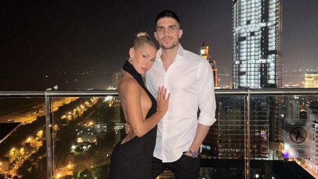 Jessica Goicoechea y Marc Bartra / INSTAGRAM