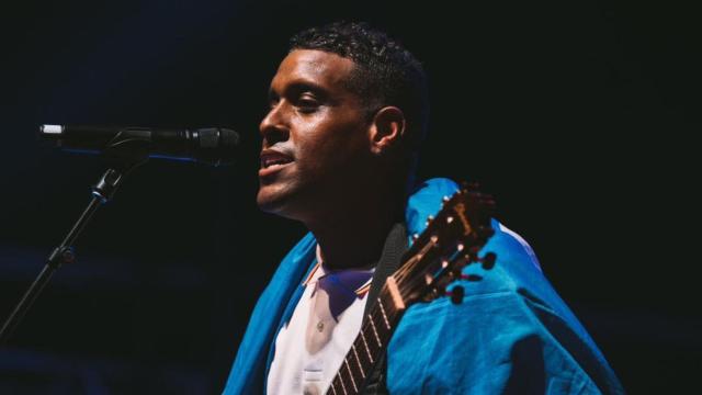 El cantante Mikaben / ACCOR ARENA