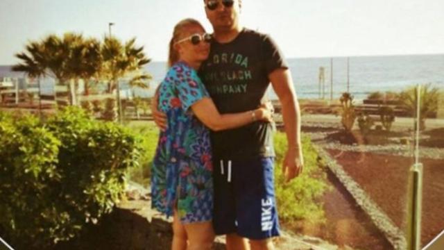 Belén Esteban y su novio Miguel de vacaciones