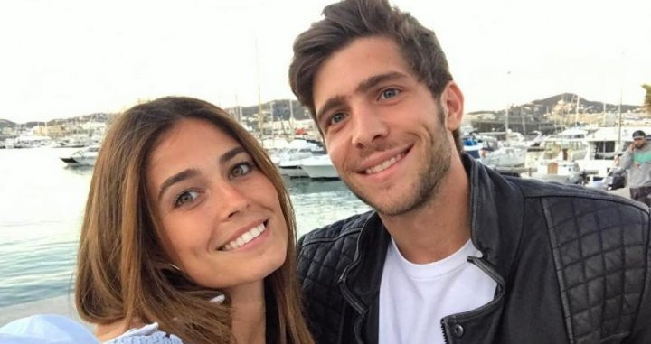 Sergi Roberto y Coral Simanovich de vacaciones