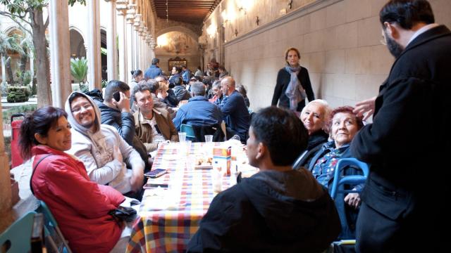 Las meriendas de Marina para paliar la soledad en Barcelona / CG