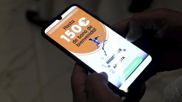 Una aplicación de apuestas 'online' / EP