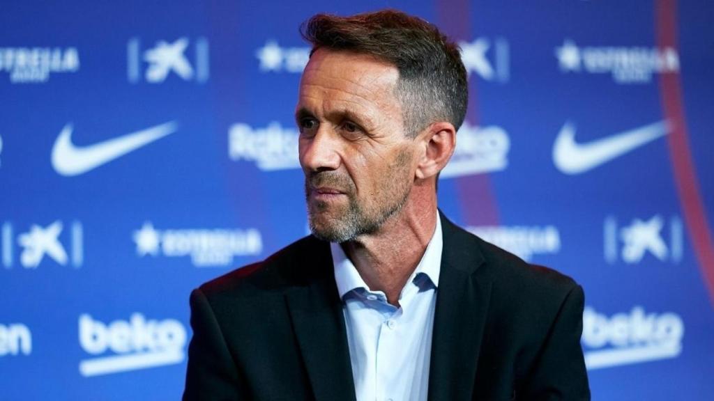 Ramon Planes, durante un acto del FC Barcelona
