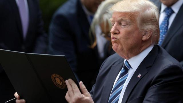 El presidente Donald Trump, en una imagen de archivo / EUROPA PRESS