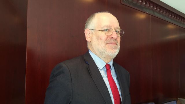 El historiador Jordi Canal, durante la entrevista en el programa de la cadena Cope, junto con 'Crónica Global' /CG