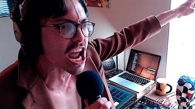 Marc Rebillet en su estudio / WIKIPEDIA