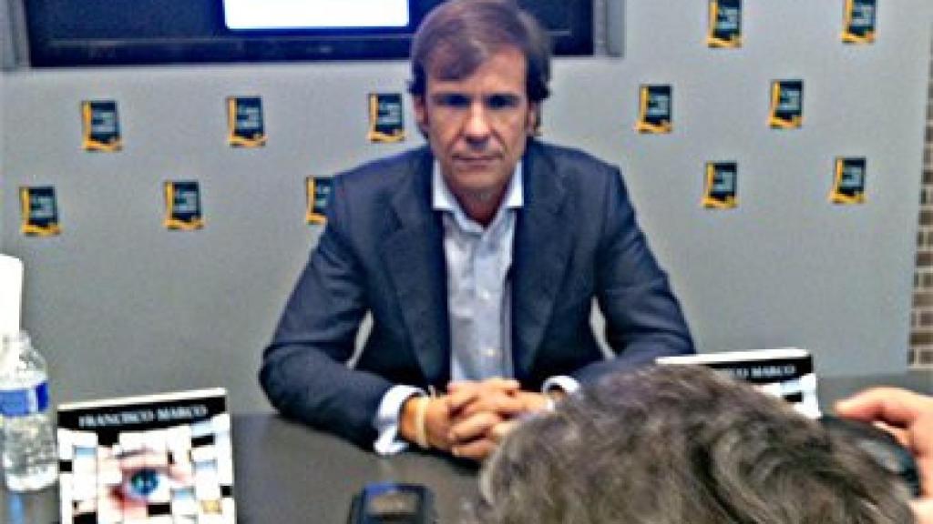 Francisco Marco, durante la presentación del libro 'El método'