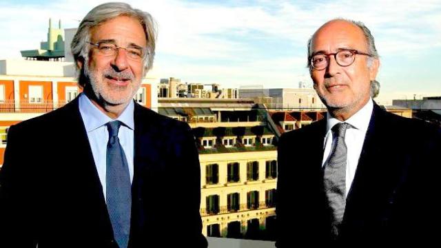 Emilio Cuatrecasas y Rafael Fontana en una imagen de archivo / CUATRECASAS