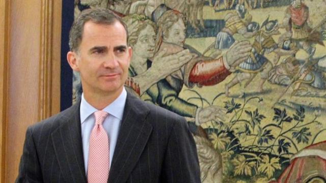 El jefe del Estado, Felipe VI.