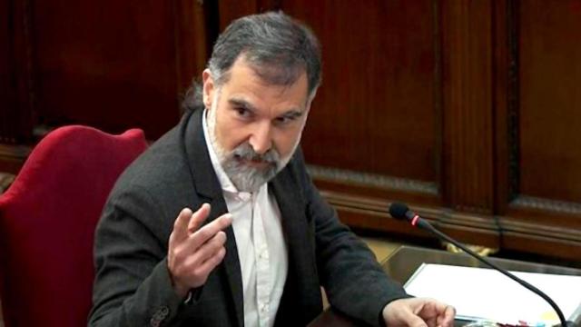 Jordi Cuixart, propietario de la empresa Aranow, durante el juicio del 'procés' en el Tribunal Supremo / EFE