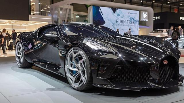 Modelo La Voiture Noire de Bugatti, el coche más caro de la historia / MATTI BLUME