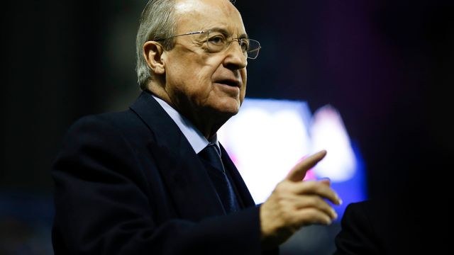 Florentino Pérez, presidente del Real Madrid, en una imagen de archivo / EFE