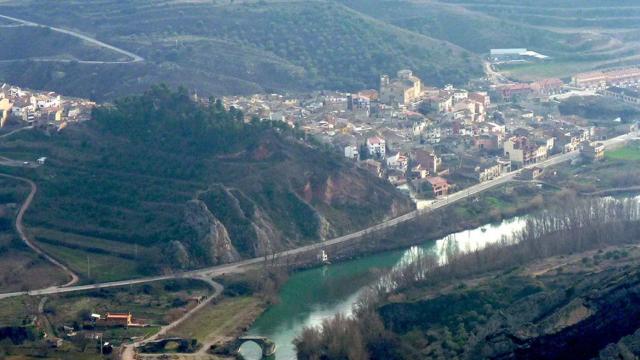 Imagen aérea de Camarasa