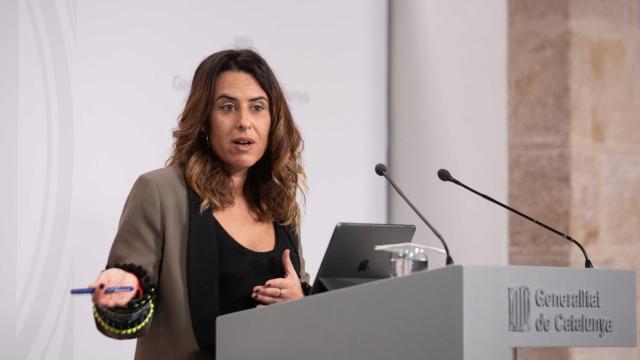 La portavoz del Govern, Patrícia Plaja / EUROPA PRESS