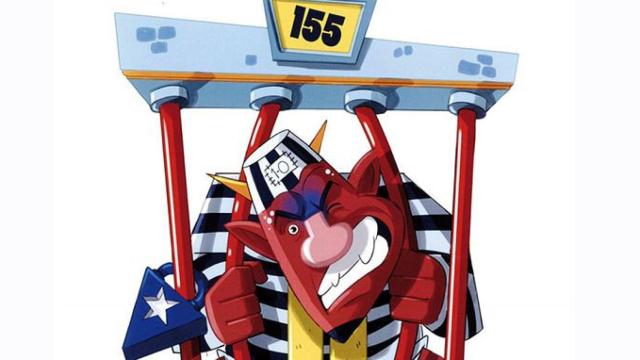 La imagen del 'Dimoni' de la fiesta mayor de Badalona seleccionado por el Ayuntamiento, alusivo al proceso indepedentista / CG