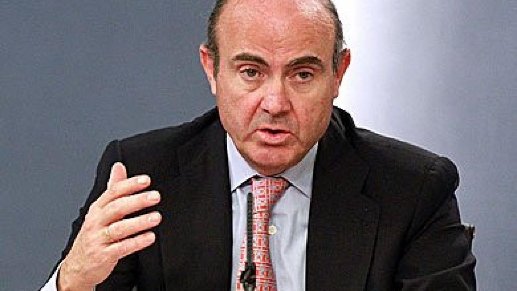 El ministro de Economía y Competitividad, Luis de Guindos