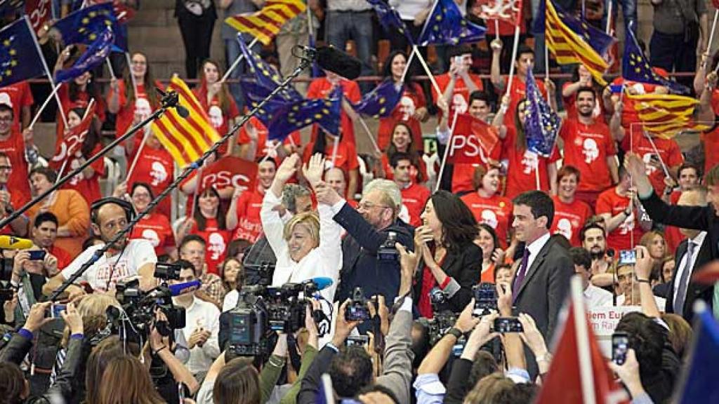 Mitin central del PSC