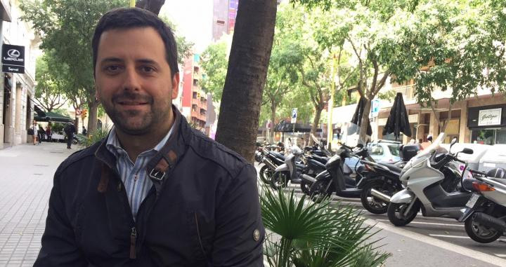 El periodista y consultor en comunicación Marc Argemí, en la entrevista con 'Crónica Global' /CG