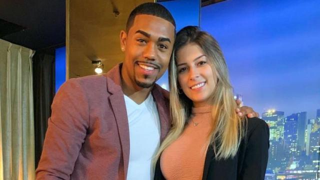 Malcom y su novia, Leticia Pereira / INSTAGRAM