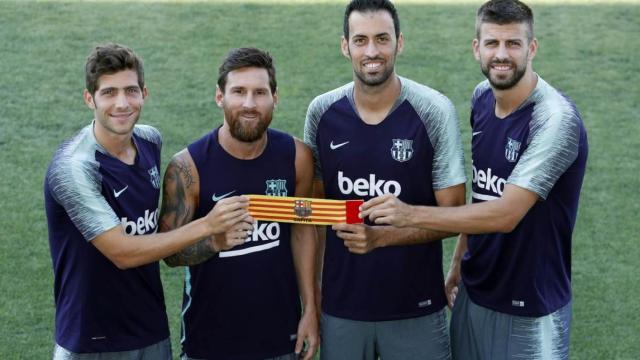 Los capitanes del Barça de la temporada 2019-2020 / FCB
