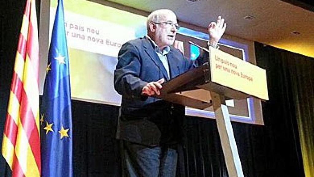 El candidato de ERC para las europeas de mayo, Josep Maria Terricabras