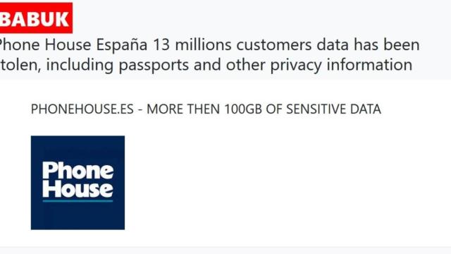 The Phone House, chantajeada por un cibergrupo criminal / CG