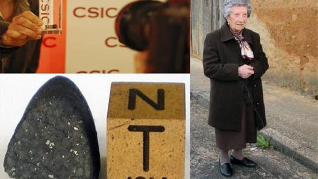 Cuando Rosa González Pérez, vecina de Ardón (León), tenía 11 años le cayó del cielo el meteorito que ahora lleva el nombre de su pueblo