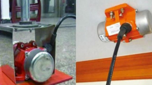 Máquina para 'agitar de edificios'