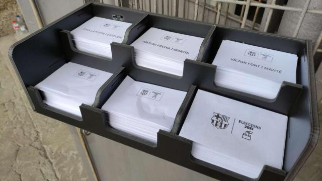 Papeletas de las elecciones del Barça 7M / Culemanía