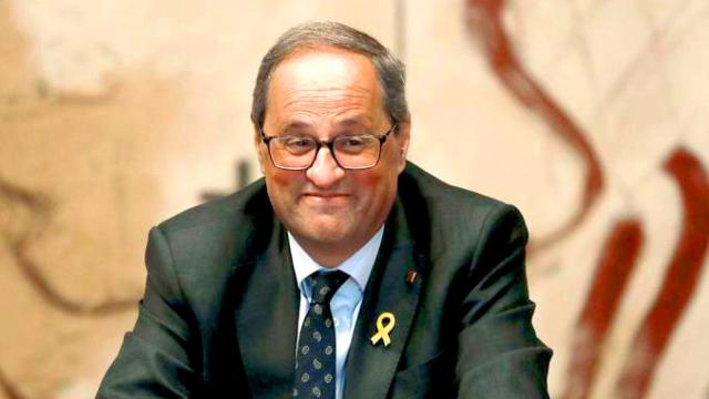 El presidente de la Generalitat de Cataluña, Quim Torra / EFE