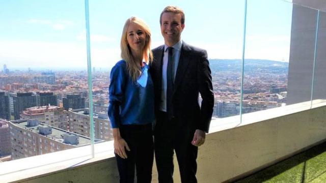 Pabo Casado y Cayetana Álvarez de Toledo presentan el programa del PP para las elecciones del 28A en Barcelona / EP