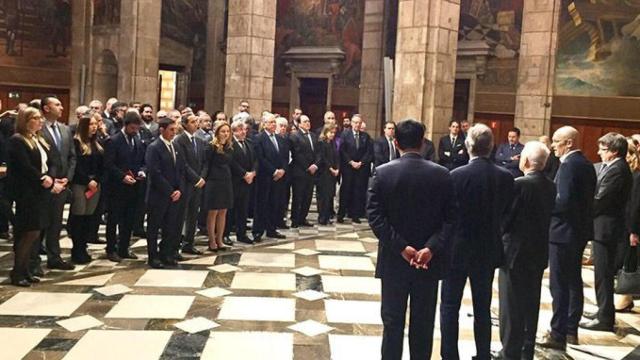 Recepción de Puigdemont a los cónsules / CG