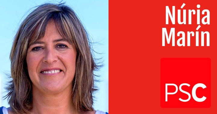 Núria Marín, por el PSC